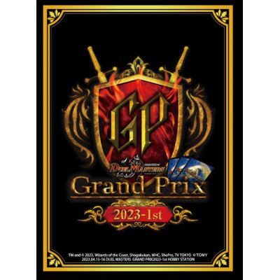 スリーブ『[GP2023-1st]GPロゴ』10枚入り【サプライ】{-}